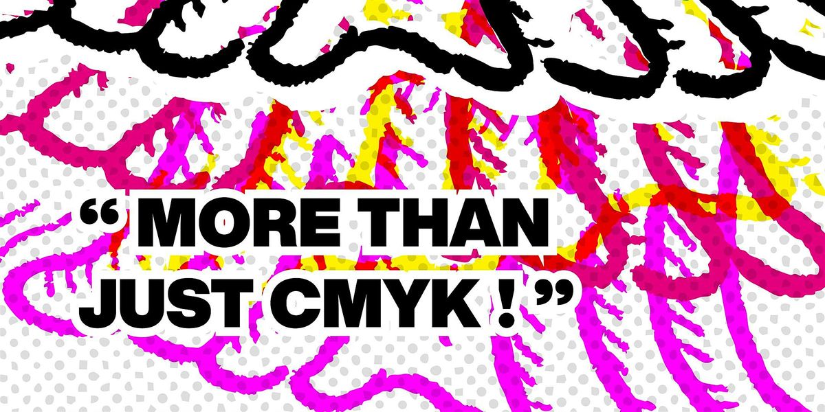 More than just CMYK&quot; - Sharing @ ZINE YO! FEST現場分享會