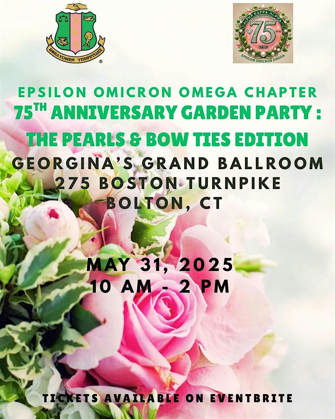 75th Anniversary Garden Party: The Pearls & Bow Ties Edition, 31 May | Event in Bolton | AllEvents