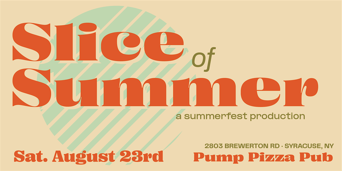 Slice Of Summer, 23 August | Event in Syracuse | AllEvents