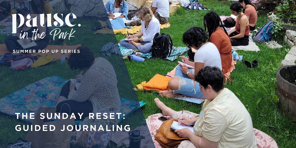 The Sunday Reset: Guided Journaling in the Park, 10 August | Event in Philadelphia | AllEvents