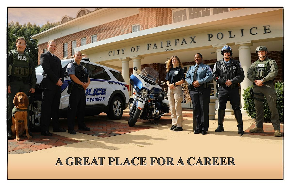 City of Fairfax Police Department: Police Officer Recruiting Event, 27 August | Event in Fairfax | AllEvents