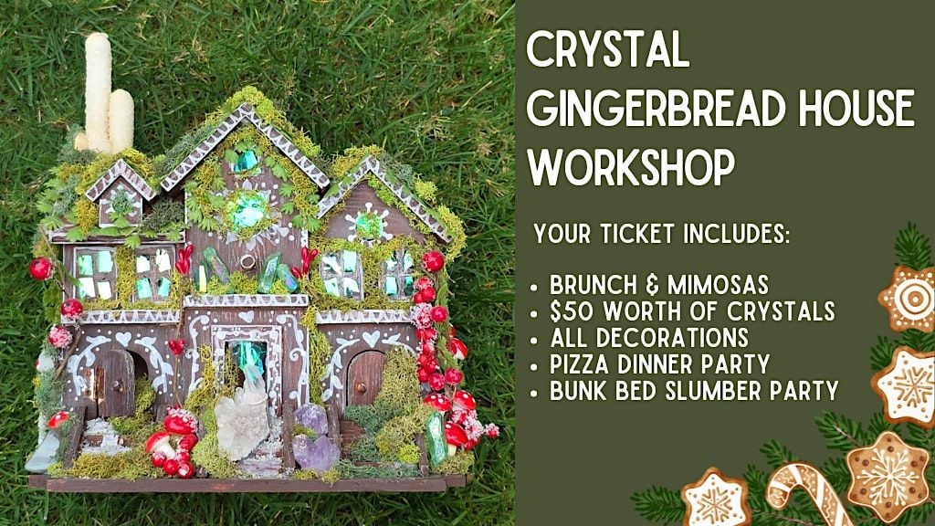 Crystal Gingerbread House Workshop, 20 December | Event in Graham | AllEvents
