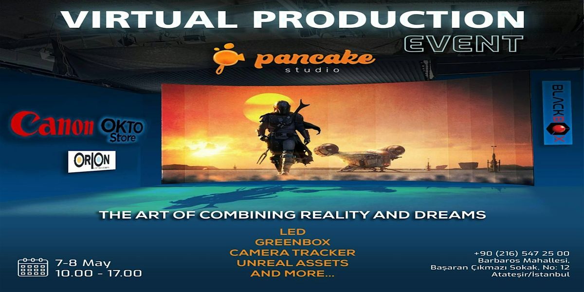 Pancake Studio - Virtual Production Etkinliği, 7 May | Event in Istanbul | AllEvents