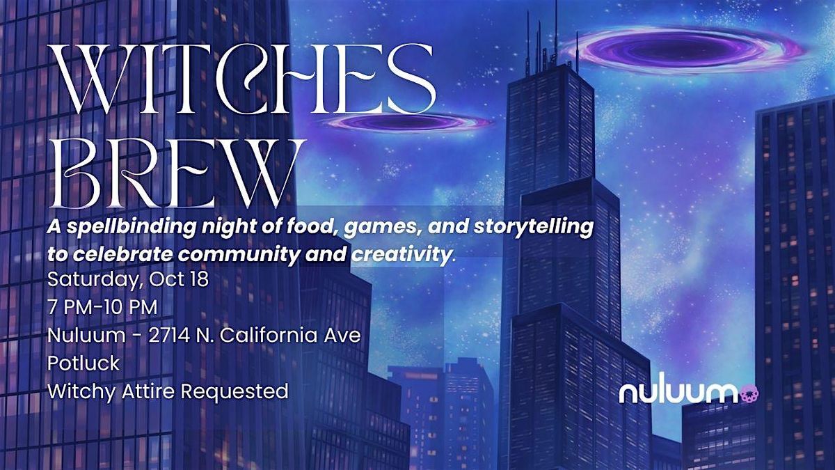 Witches Brew & Public Potluck, 18 October | Event in Chicago | AllEvents