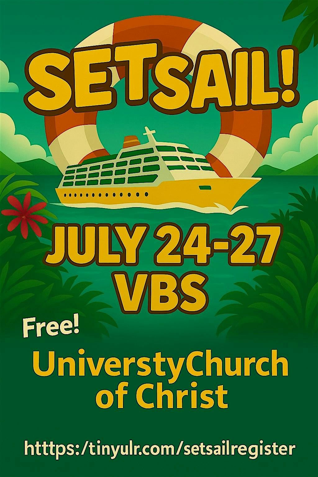 Set Sail VBS: A Summer Adventure in God’s Word FREE!, 24 July | Event in Denver | AllEvents