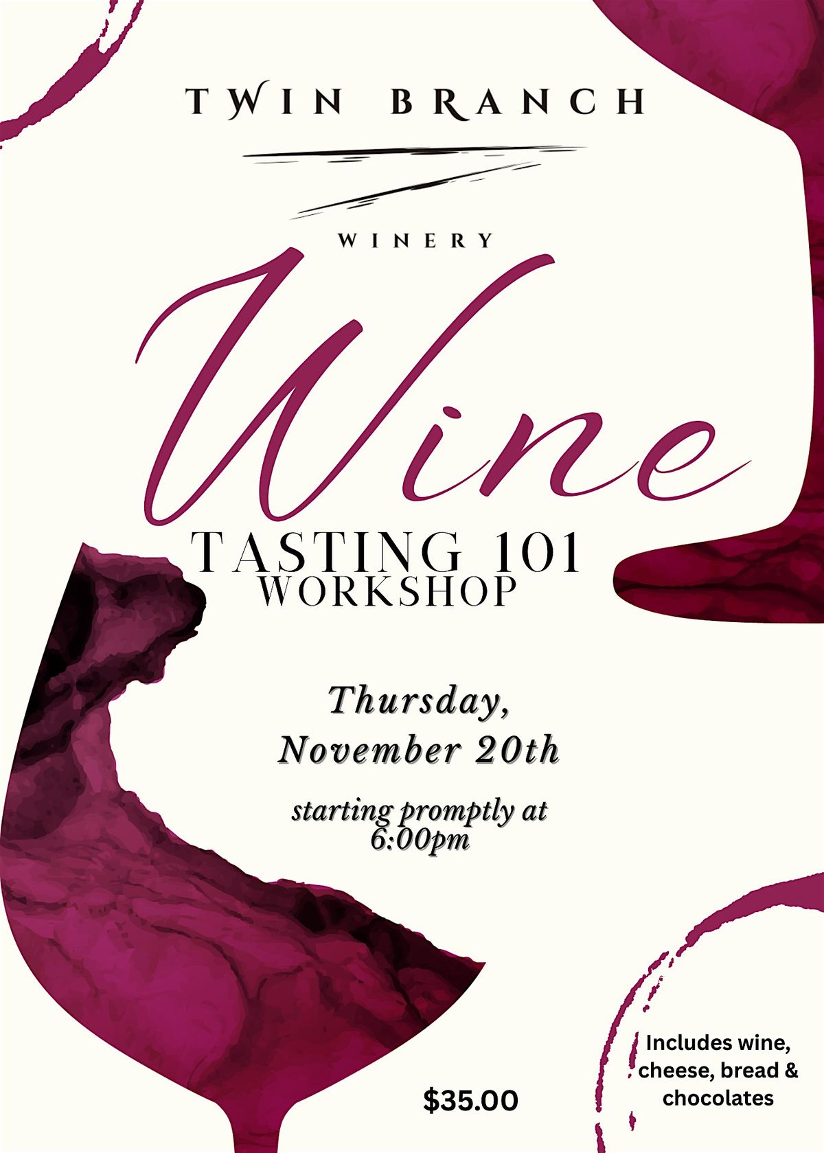 Wine Tasting 101 Workshop, 20 November | Event in Milton | AllEvents