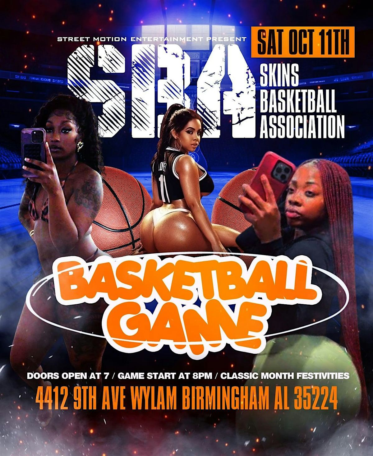 SBA(skins and basketball), 11 October | Event in Birmingham | AllEvents
