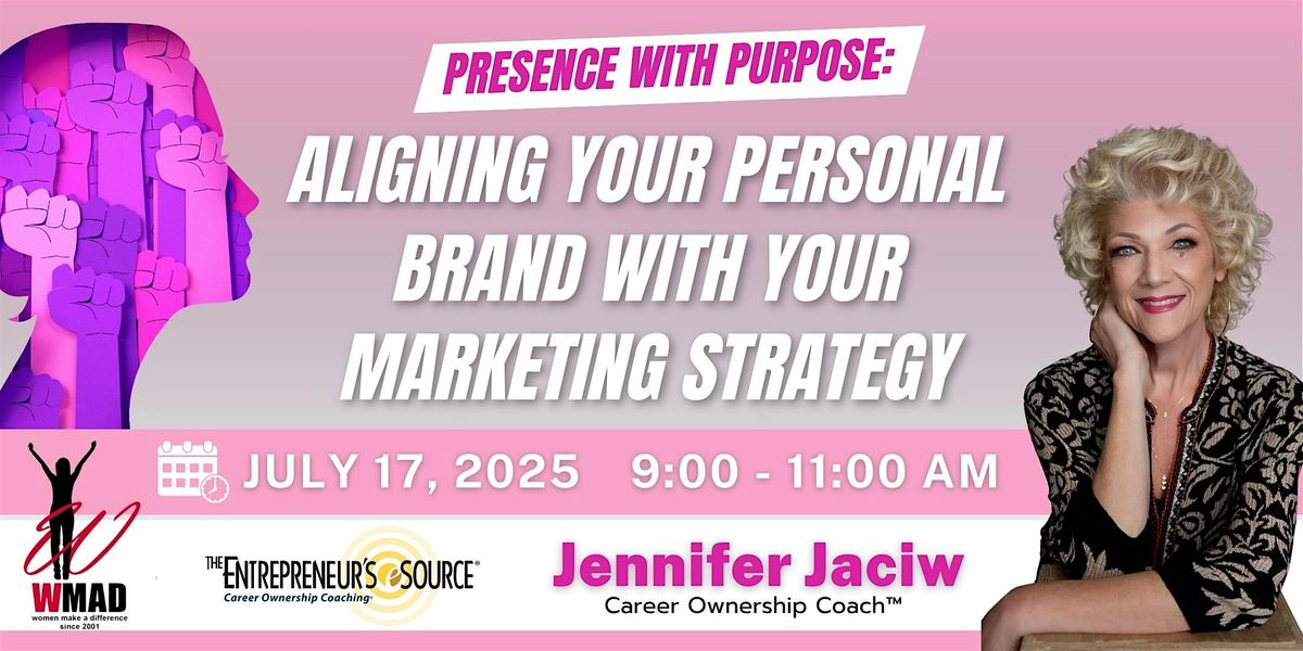 Aligning Your Personal Brand with Your Marketing Strategy with Jen Jaciw, 17 July | Event in Albuquerque | AllEvents