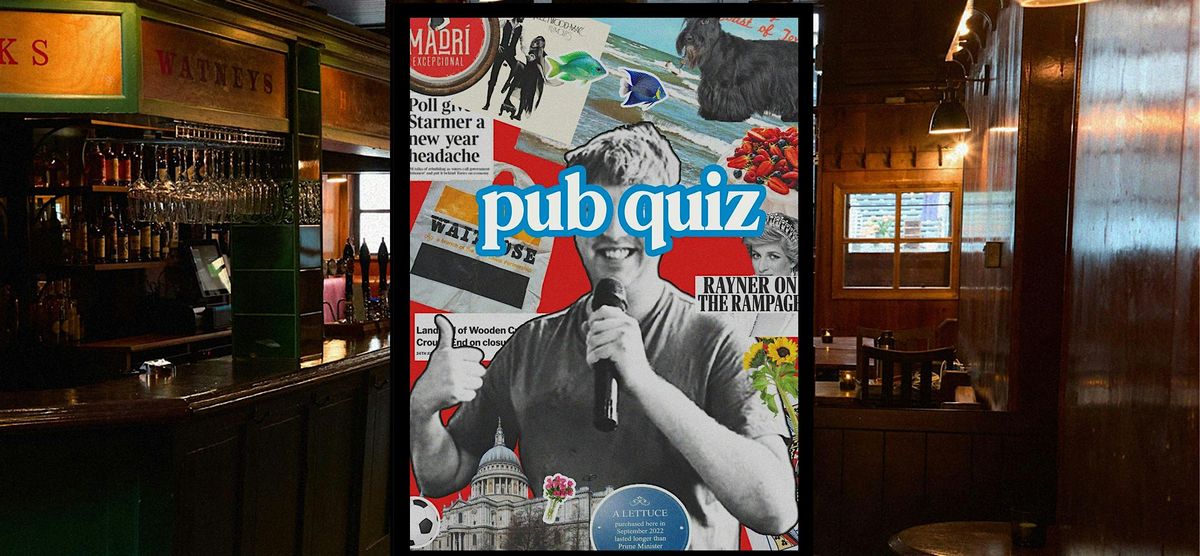 PUB QUIZ 2.0, 20 August | Event in London | AllEvents