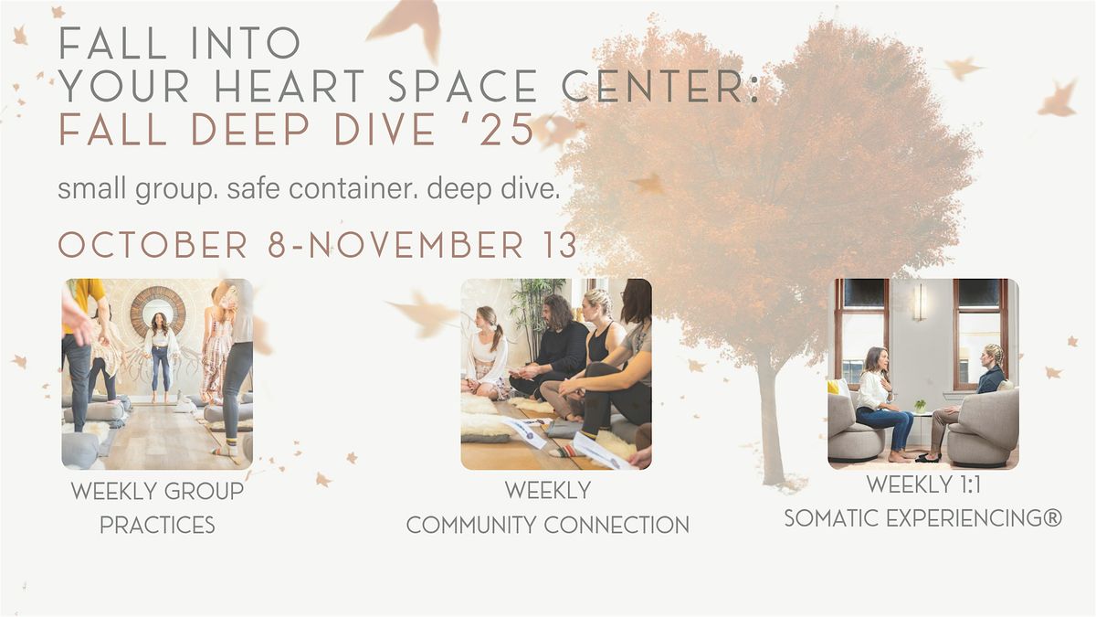 Fall into Your Heart Space Center: Fall Deep Dive 2025, 8 October | Event in Garden City | AllEvents
