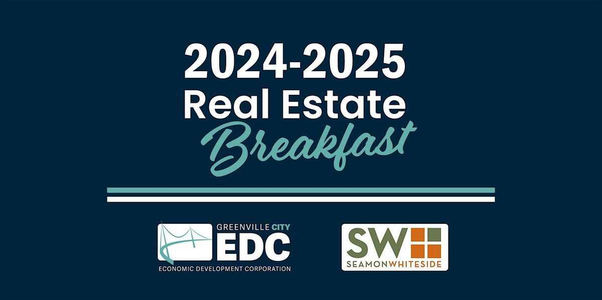 GCEDC Real Estate Breakfast Series - June 2025, 4 June | Event in Greenville | AllEvents