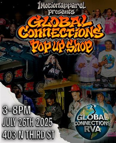 Global Connections PopUp Shop/Talent Show, 26 July | Event in Richmond | AllEvents