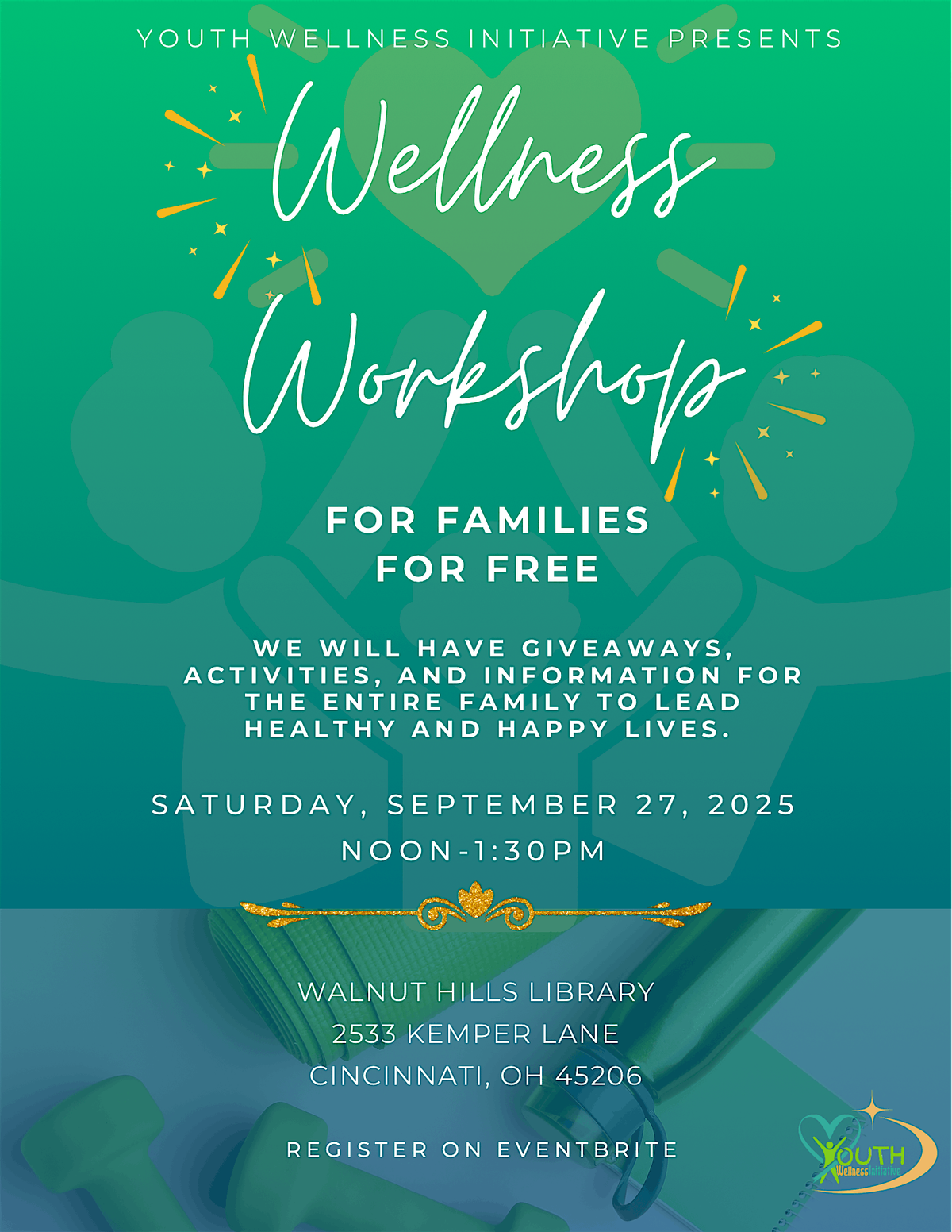 Wellness Workshop-Family Edition, 27 September | Event in Cincinnati | AllEvents