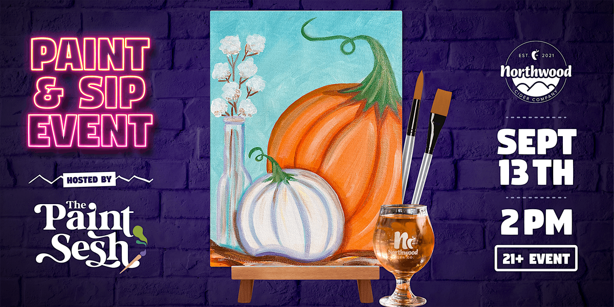 “Pumpkin Spice” Paint & Sip Painting Event in Cincinnati, OH, 13 September | Event in Cincinnati | AllEvents