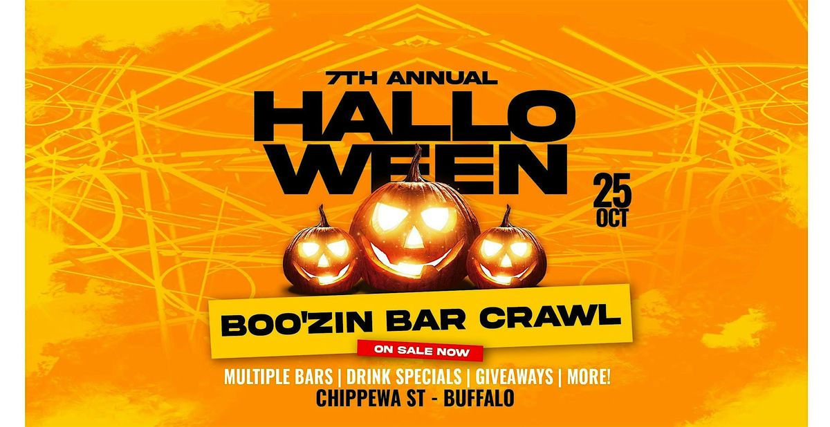 7th Annual Halloween Boo'zin Bar Crawl, 25 October | Event in Buffalo | AllEvents