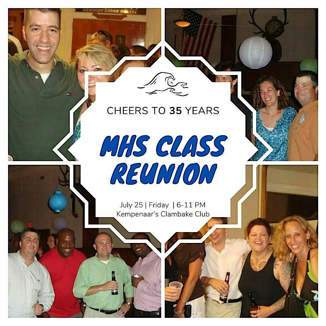 Middletown, RI  Class of ‘90 - 35th Reunion, 25 July | Event in Middletown | AllEvents
