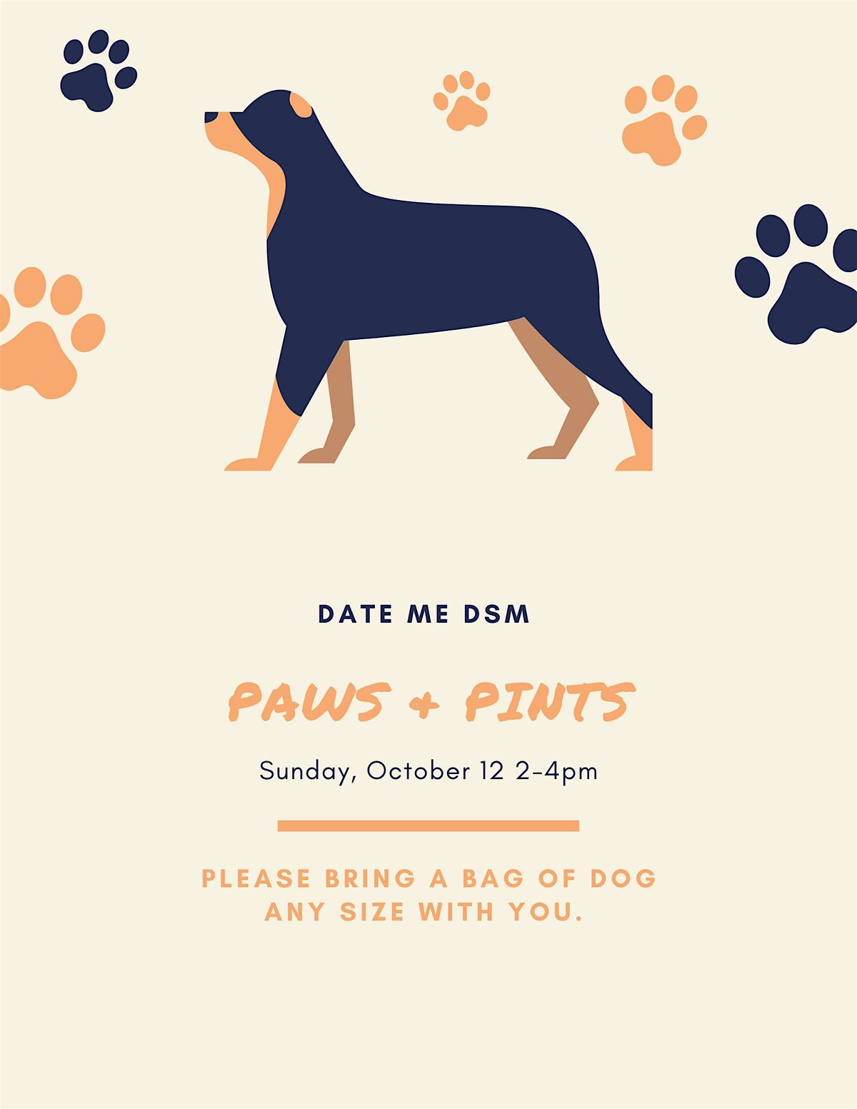 Date Me Dsm @ Paws and Pints, 12 October | Event in Des Moines | AllEvents