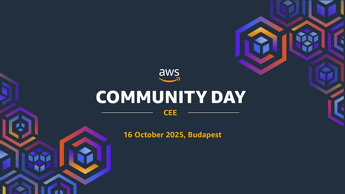 AWS Community Day CEE, 16 October | Event in Budapest | AllEvents