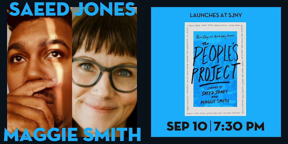 Book Event: Saeed Jones and Maggie Smith (at SJNY), 10 September | Event in Brooklyn | AllEvents