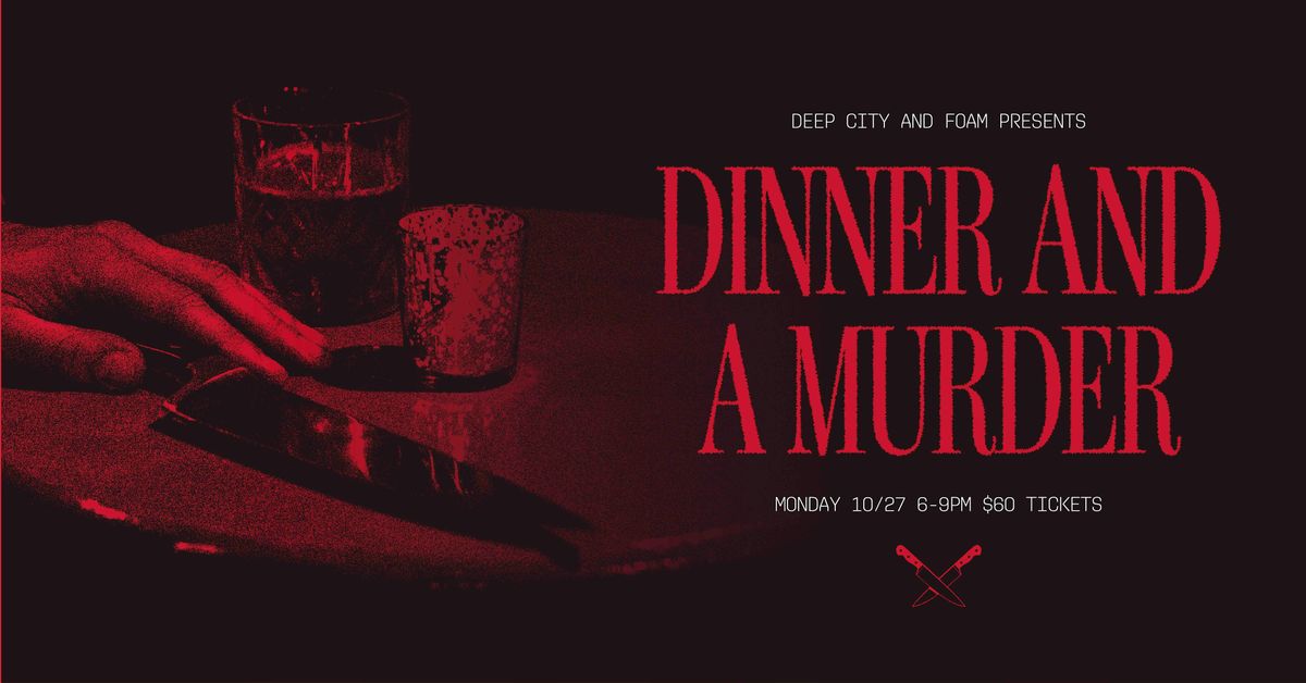 Dinner and a M**der, 27 October | Event in Burlington | AllEvents