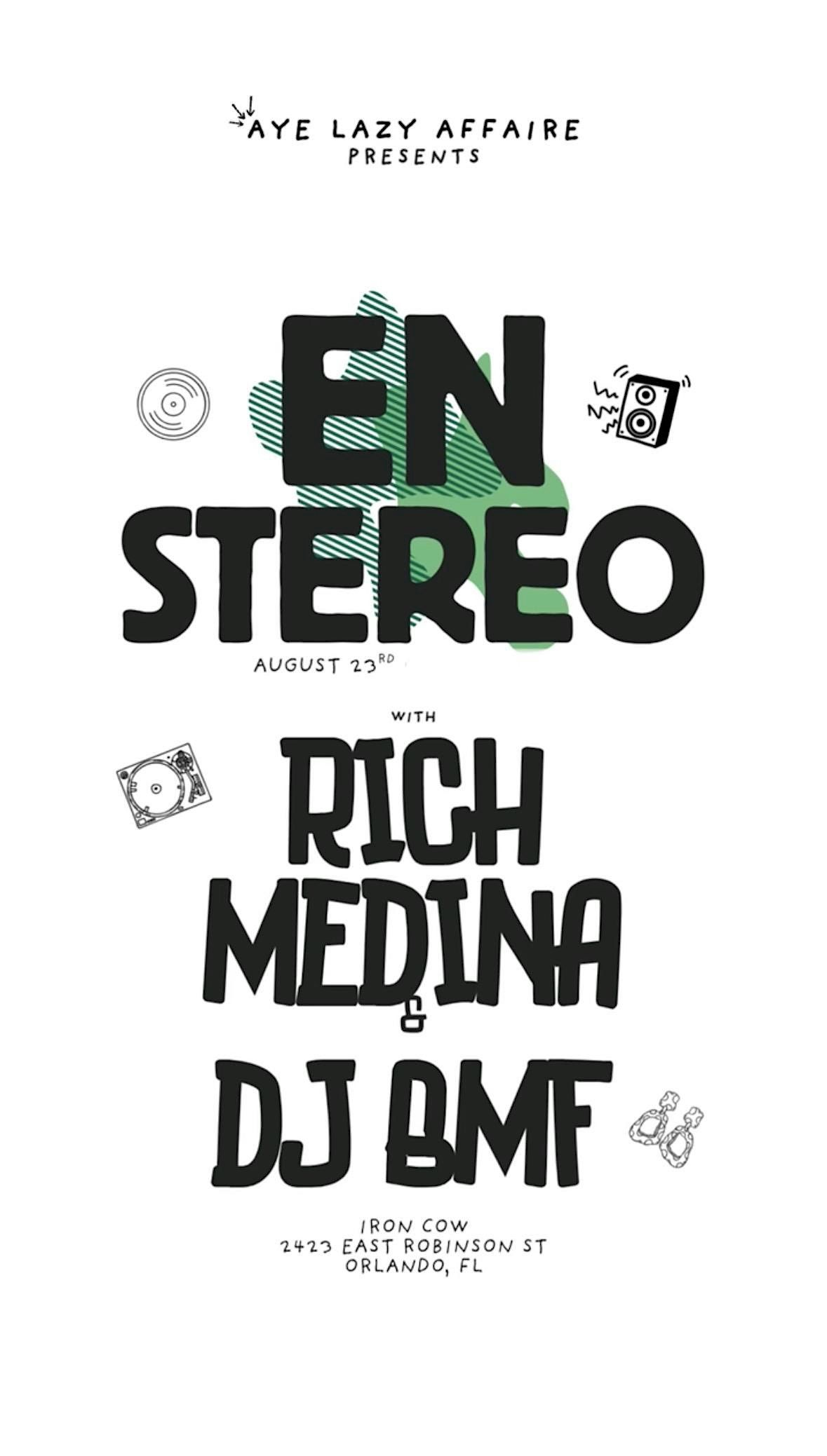 En Stereo w/ Rich Medina & DJ BMF, 23 August | Event in Orlando | AllEvents