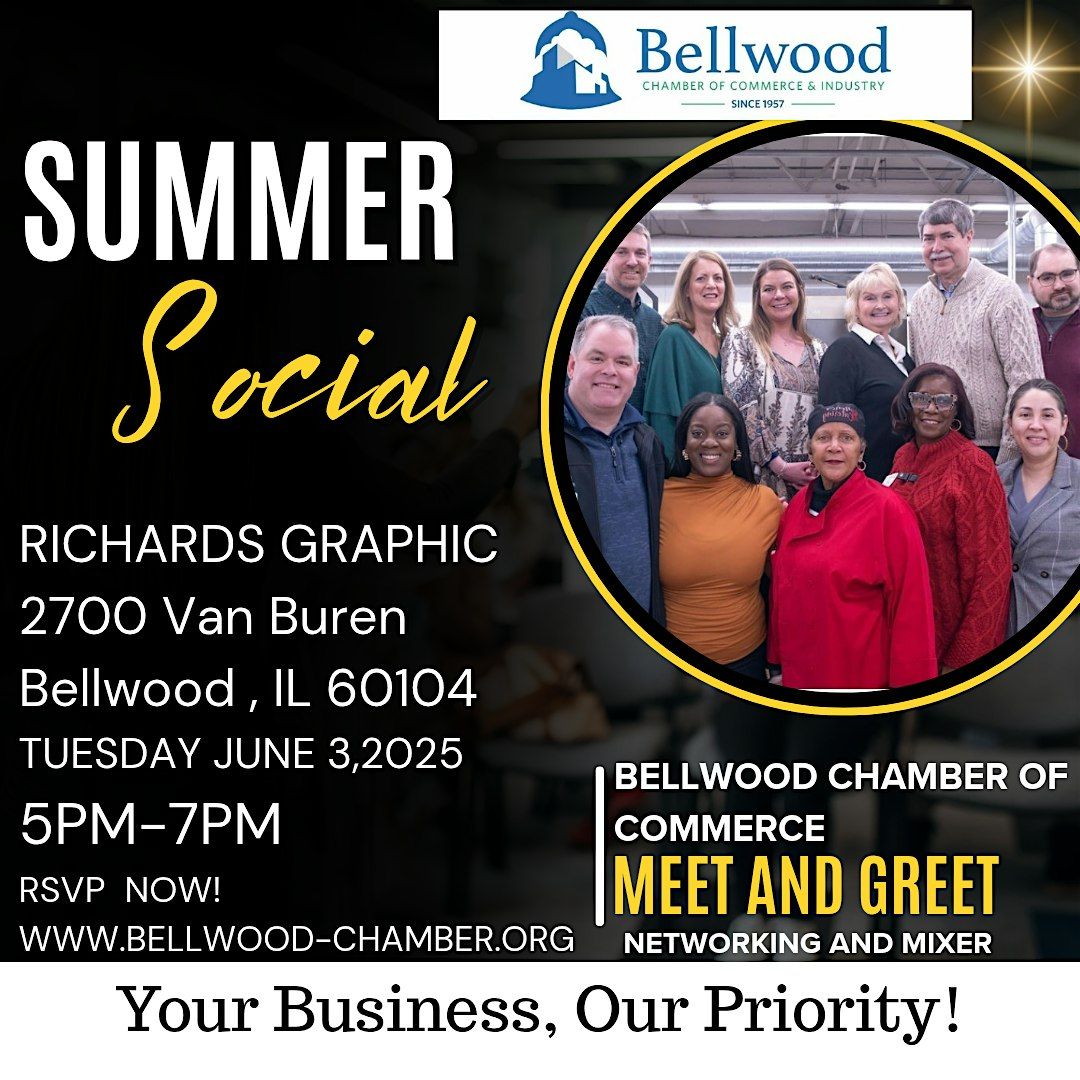 Bellwood Chamber's Summer Social, 3 June | Event in Bellwood | AllEvents