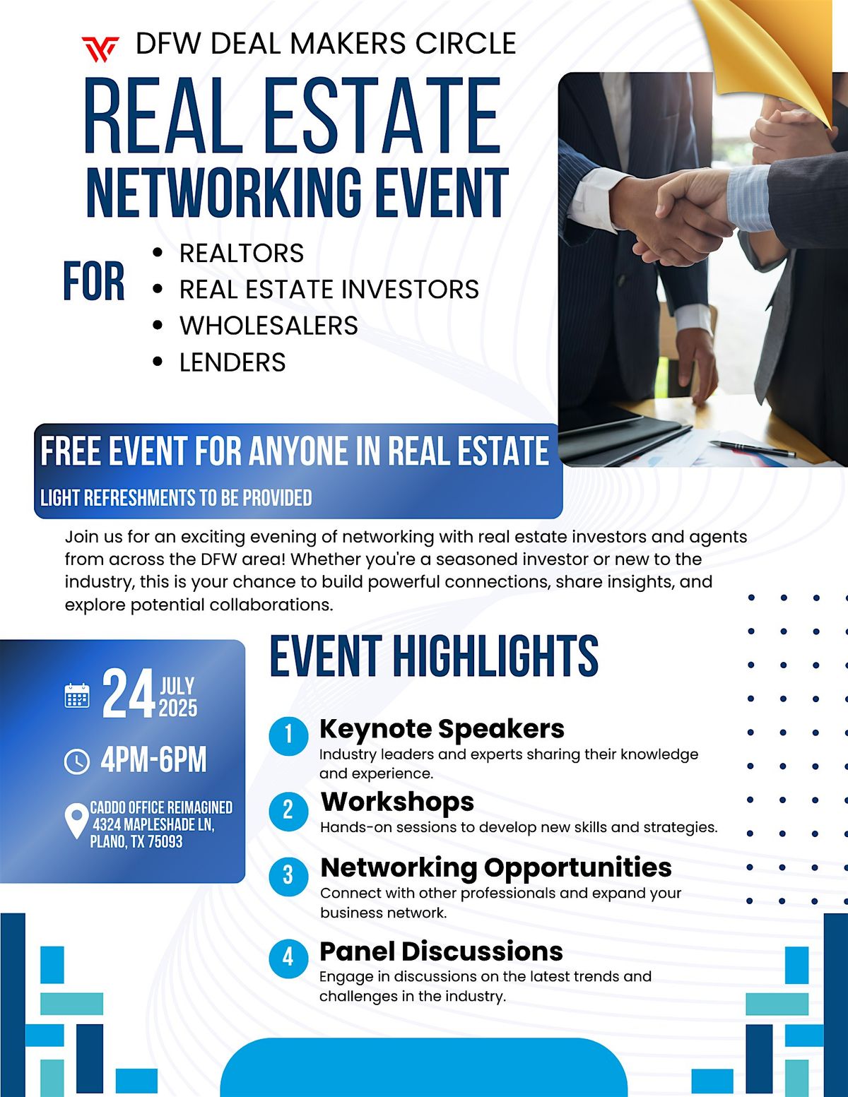 Real Estate Networking Event, 24 July | Event in Plano | AllEvents