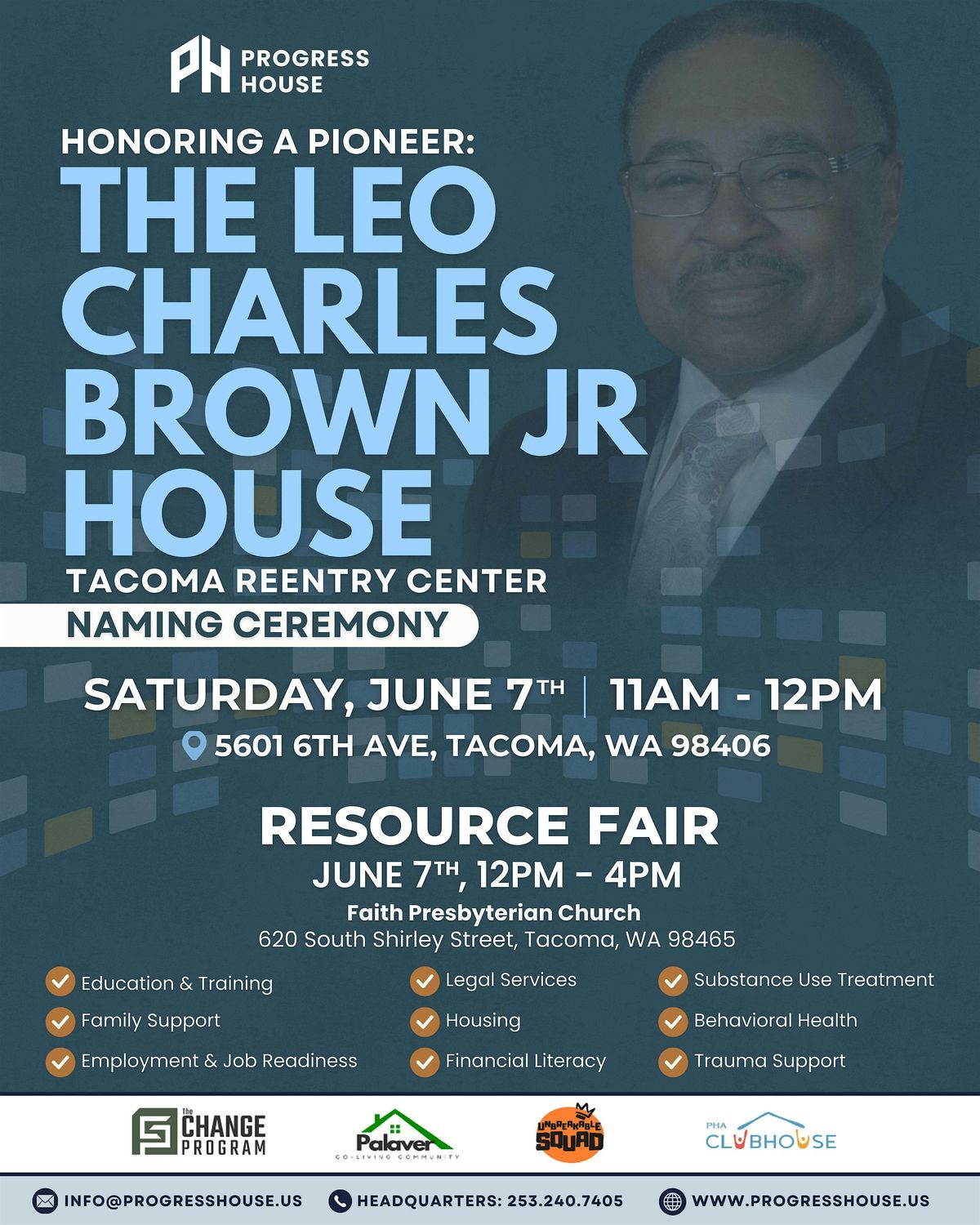 Honoring a Pioneer: The Leo Charles Brown Jr. House, 7 June | Event in Tacoma | AllEvents