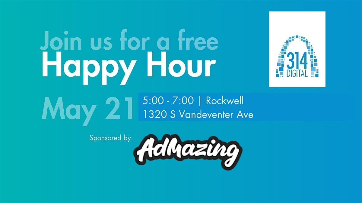 314Digital Happy Hour, 21 May | Event in St. Louis | AllEvents