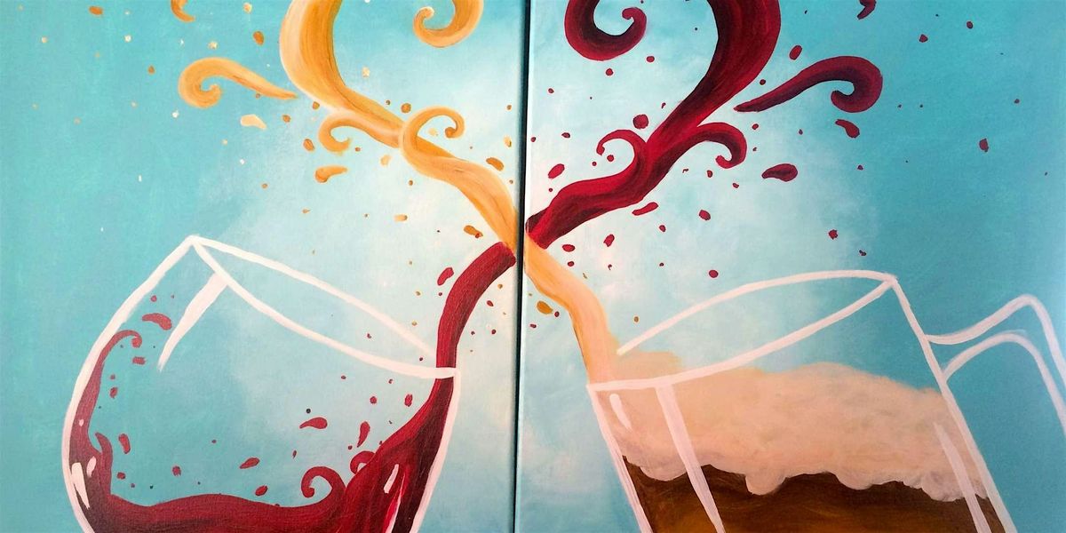 Yours & Mine Date Night - Paint and Sip by Classpop!™, 14 June | Event in Elk Grove | AllEvents