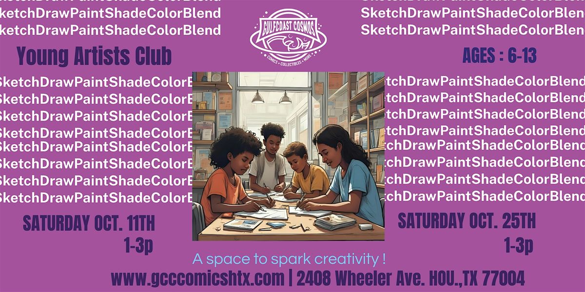 GCC KID'S  ART  CLUB | Event in Houston | AllEvents