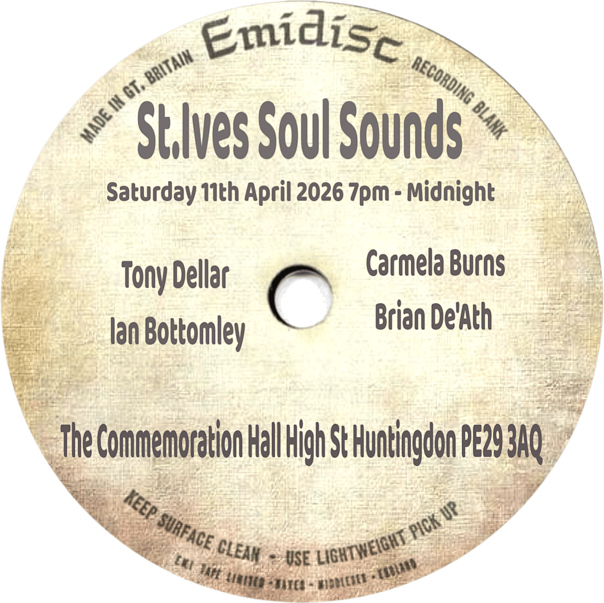 Plain & Simply Northern Soul., 11 April | Event in Huntingdon | AllEvents