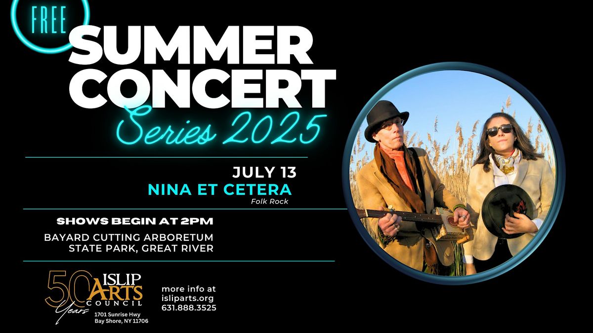 Bayard Summer Series: Nina Et Cetera, 13 July | Event in Great River | AllEvents