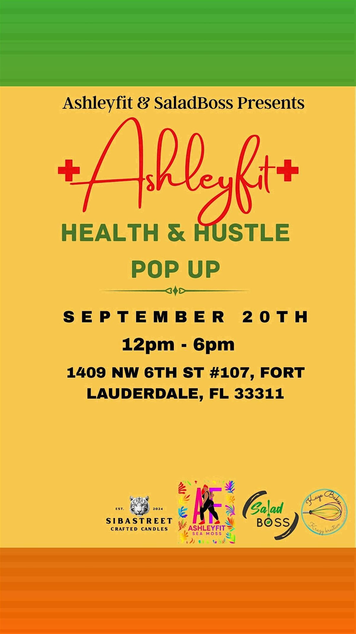 Ashleyfit Health & Hustle Pop Up Shop, 20 September | Event in Fort Lauderdale | AllEvents