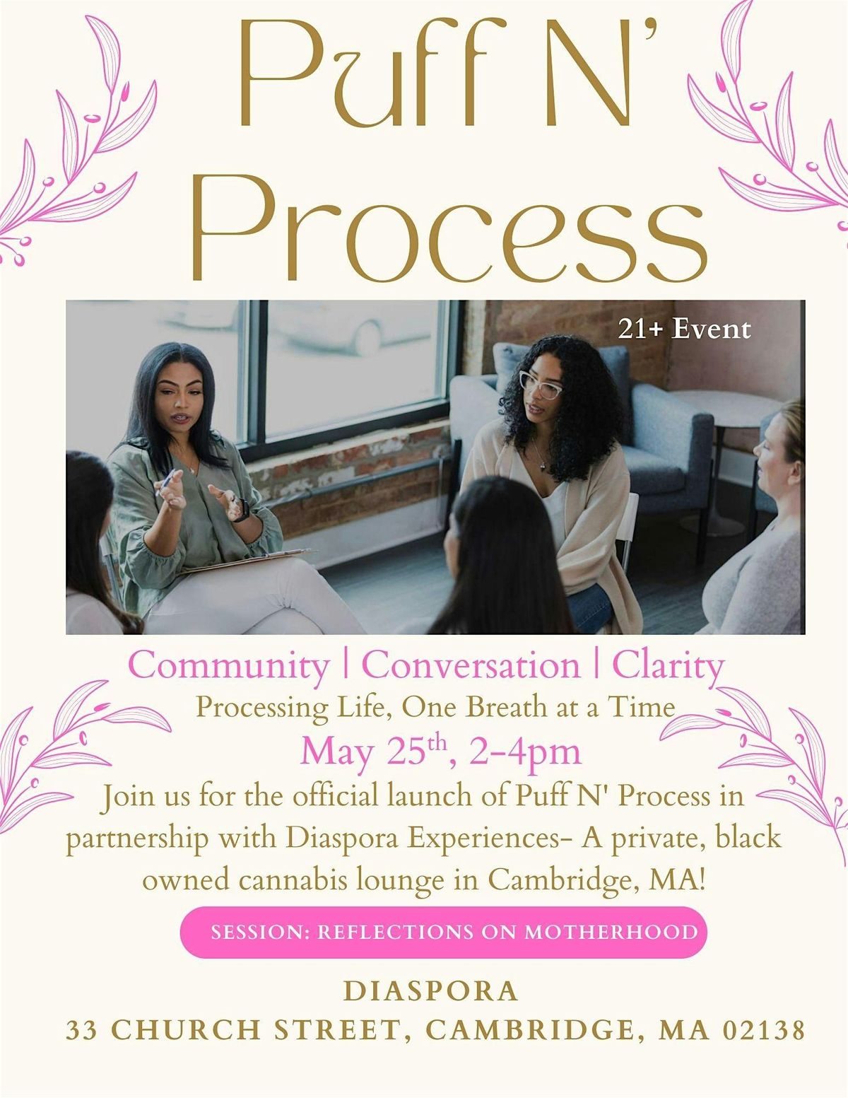 Puff N’ Process, 25 May | Event in Cambridge | AllEvents