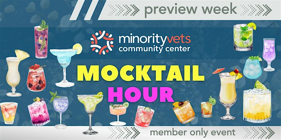 Minority Vets Community Center Preview Week Mocktail Hour, 17 July | Event in Tukwila | AllEvents