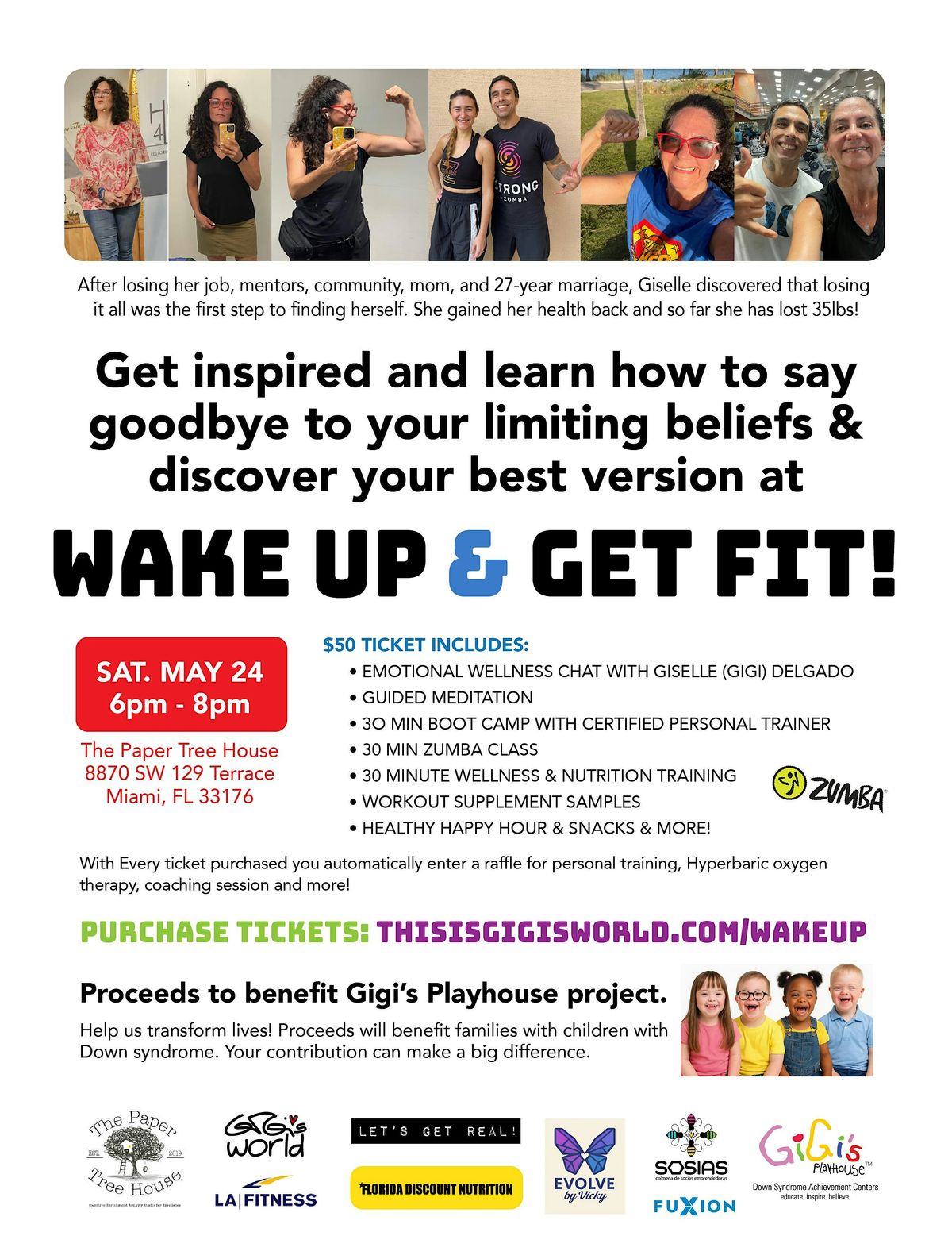 Wake up (for Down Syndrome) & Get Fit! | Event in Miami | AllEvents