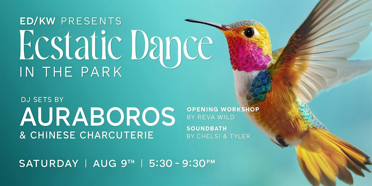 EDKW Presents: Ecstatic Dance in the Park ~ Featuring Auroboros, 9 August | Event in Waterloo | AllEvents