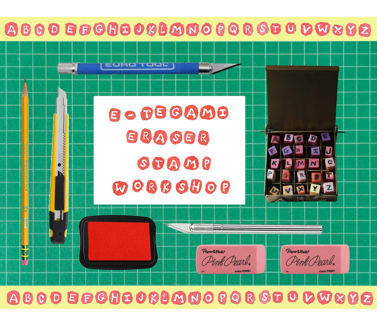 E-Tegami Eraser Stamp Workshop, 6 December | Event in Chicago | AllEvents