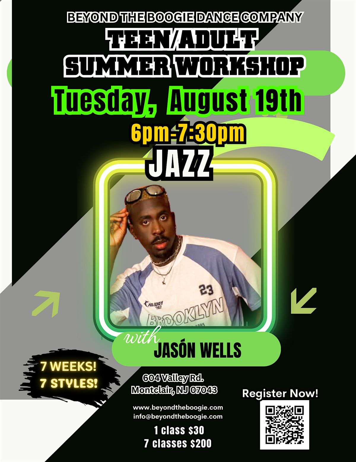 Adult Jazz Dance Class, 19 August | Event in Montclair | AllEvents