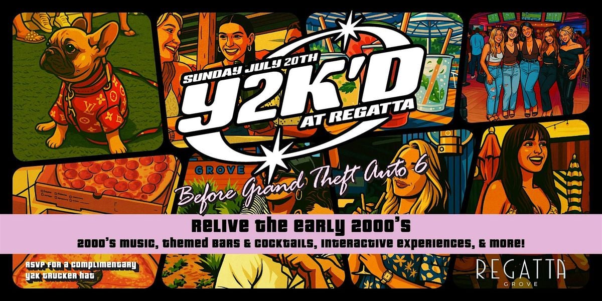 Y2K'D at Regatta Grove - Sunday, 20 July | Event in Miami | AllEvents