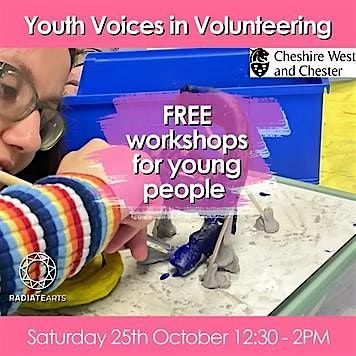 Youth Voices in Volunteering: Volunteer-led creative workshops, 25 October | Event in Chester | AllEvents