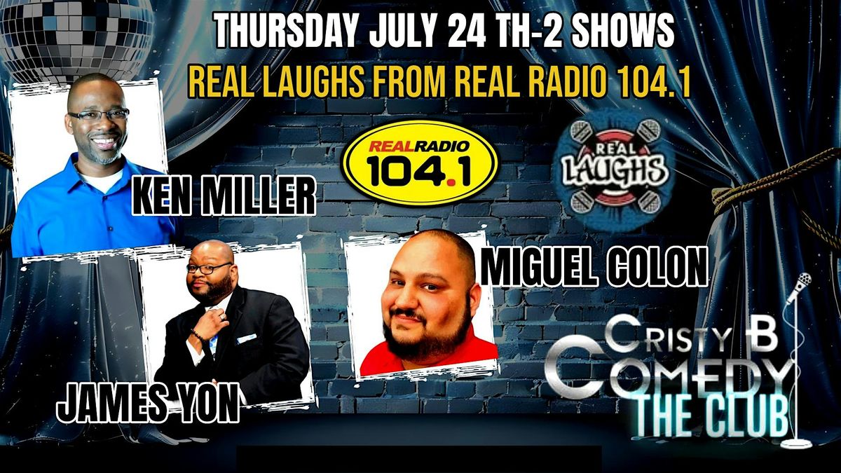 REAL LAUGHS with REAL RADIO 104.1, 24 July | Event in Palm Coast | AllEvents