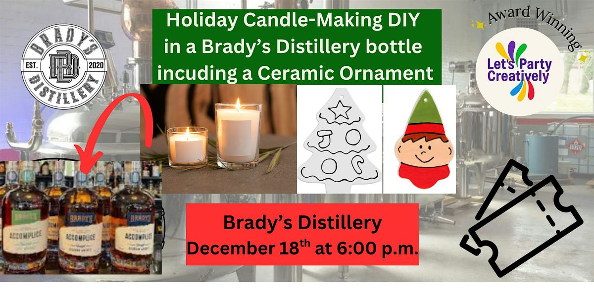 Candle Making & Ornament Party & Sip, 18 December | Event in Roanoke | AllEvents