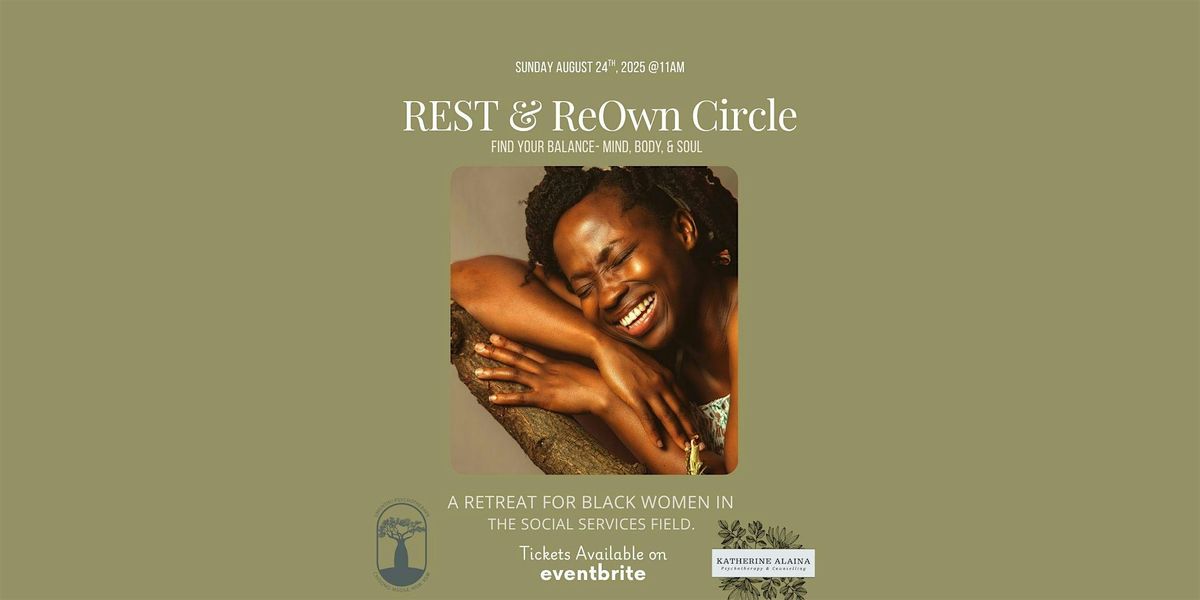 Rest & ReOwn Circle, 24 August | Event in Ajax | AllEvents