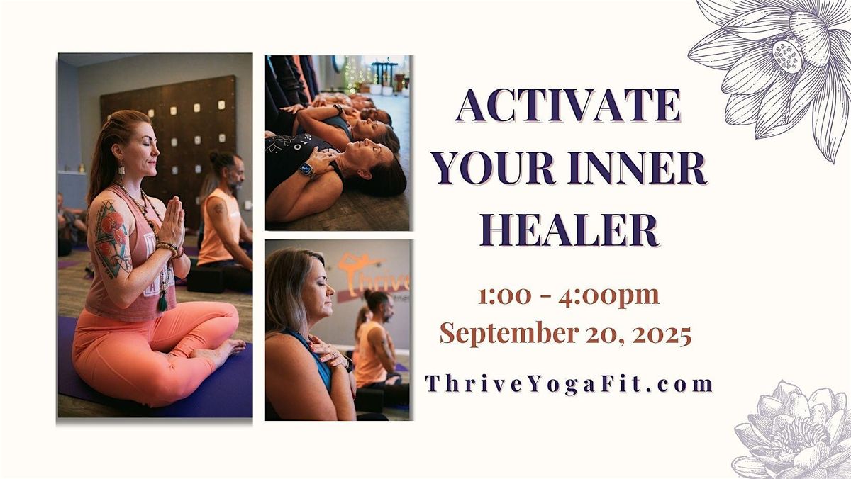 Activate Your Inner Healer, 20 September | Event in Bradenton | AllEvents