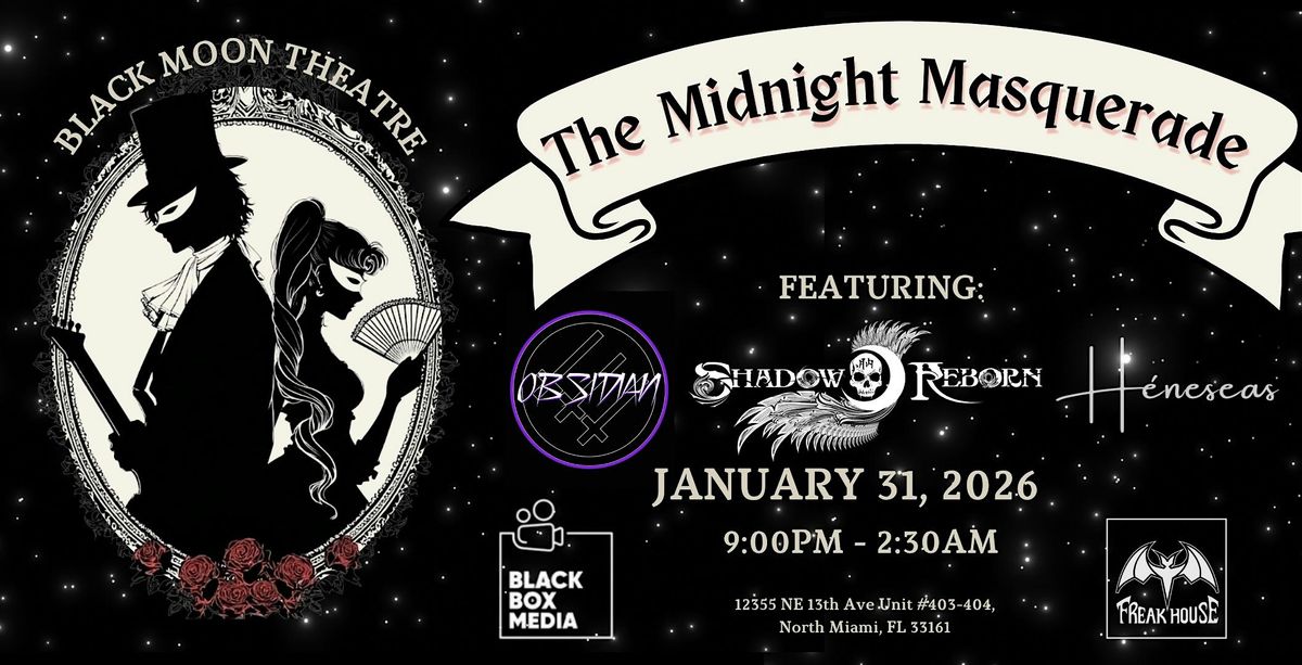 The Midnight Masquerade, 31 January | Event in North Miami | AllEvents