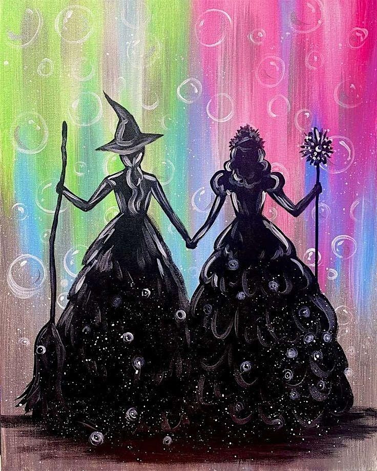 Paint with Ashley Blake “Wicked Which?”  Paint Night, 26 October | Event in Springfield | AllEvents