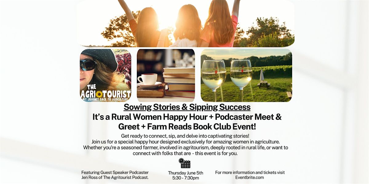 Sowing Stories & Sipping Success, 5 June | Event in Brandywine | AllEvents
