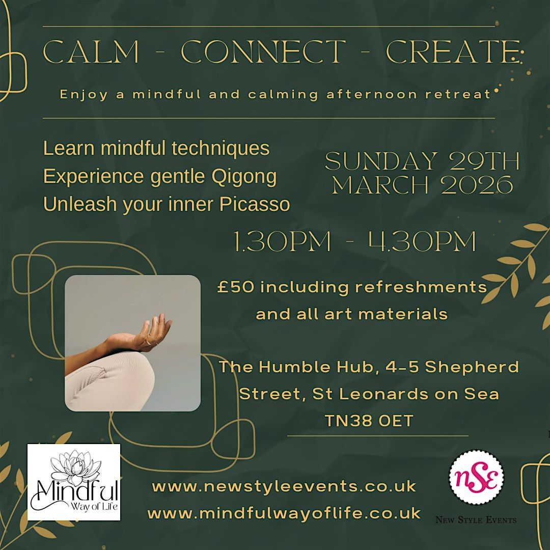 Calm - Connect - Create, 29 March | Event in Saint Leonards | AllEvents